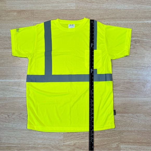 FedEx Occunomix Hi-Viz Workwear Shirt size XL Type R Class 2 LUX-SSETP2B S/S Tee - Picture 7 of 9